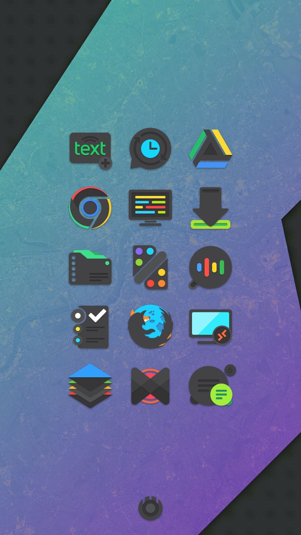 دانلود نسخه تیره Crispy Dark