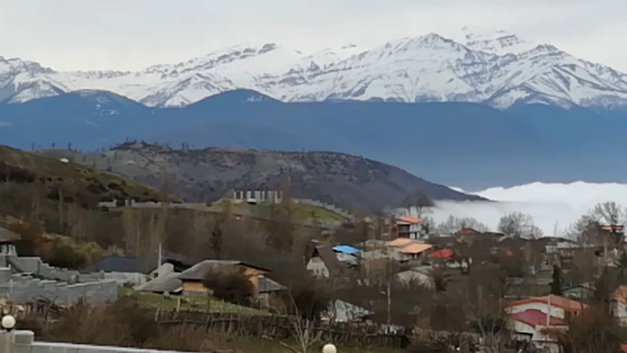 فیلمی از طبیعت چشم‌نواز در روستای لشکنار