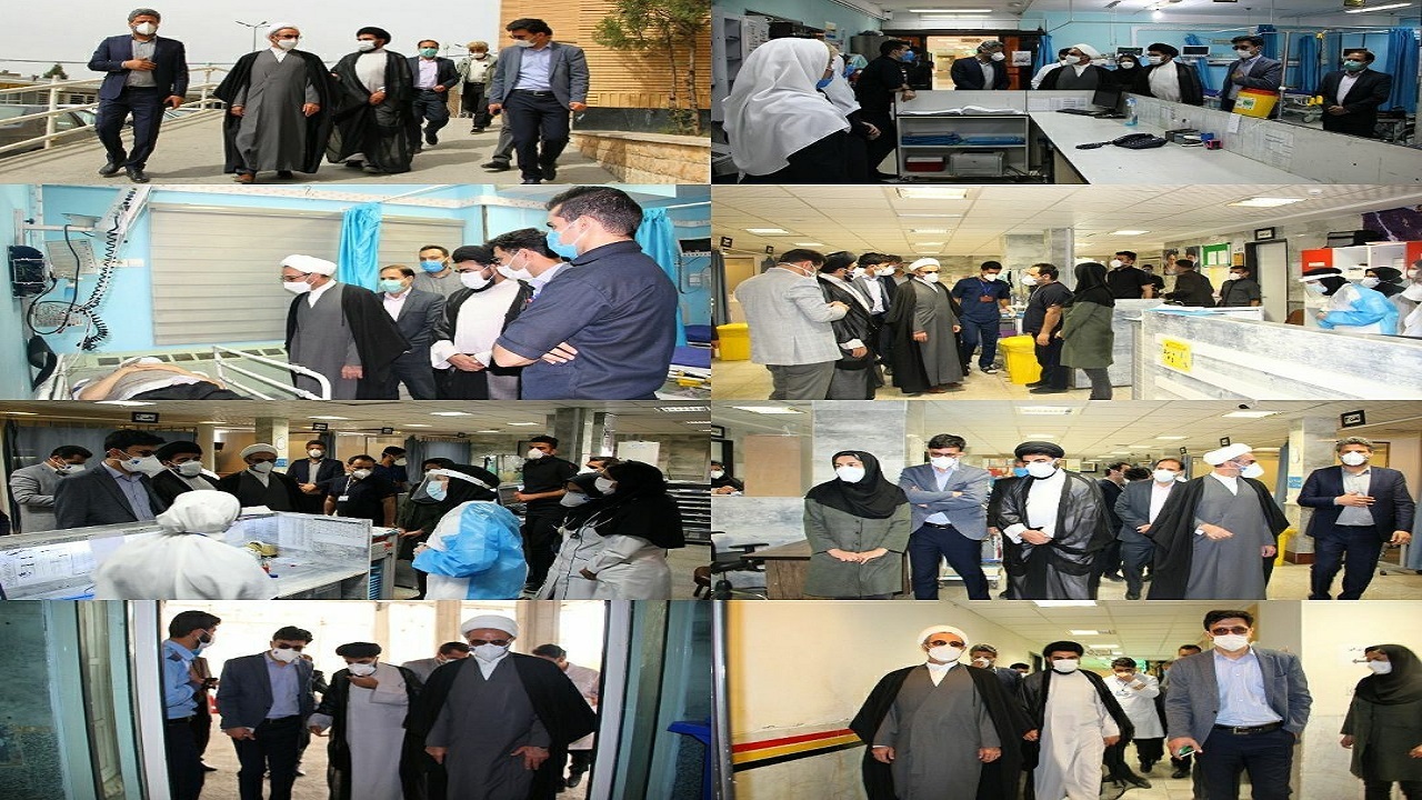 دیدار نوروزی امام جمعه ایلام با کارکنان بیمارستان شهید مصطفی خمینی