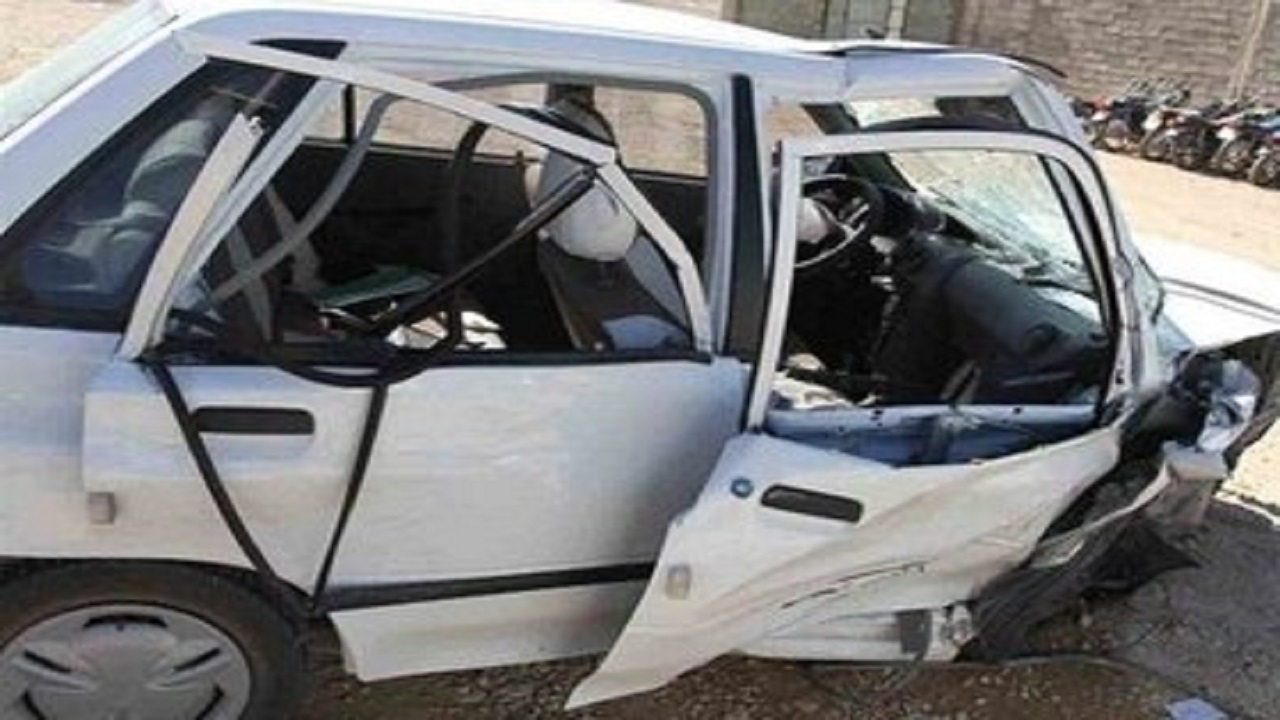 واژگونی یک دستگاه خودرو در کیلومتر ۳۹ محور سمنان به دامغان