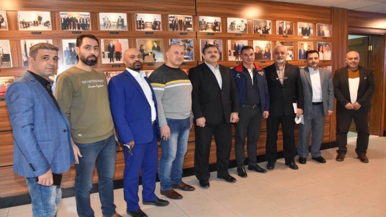 دیدار چهره نامدار کشتی ایران با رئیس کمیته المپیک سوریه