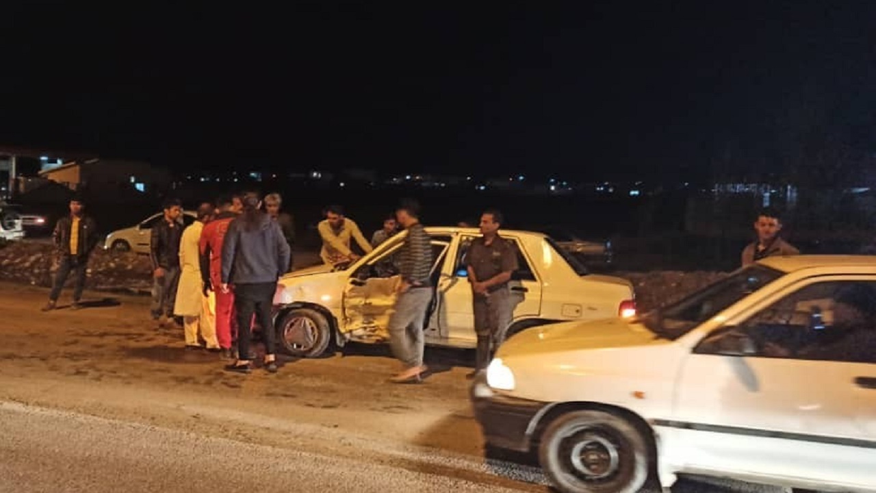 برخورد ۲ پراید در گلستان ۹ مصدوم برجای گذاشت