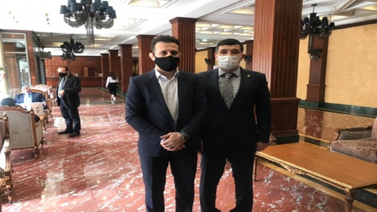 دیدار میراسماعیلی با نماینده فدراسیون جودوی ترکمنستان/امضای تفاهم نامه با عشق آباد در مشهد مقدس و همکاری بین فدراسیون ایران و قرقیزستان
