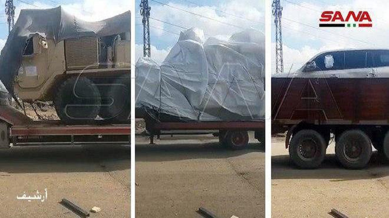 انتقال تسلیحات از عراق به سوریه در هلی‌برن نظامیان آمریکایی