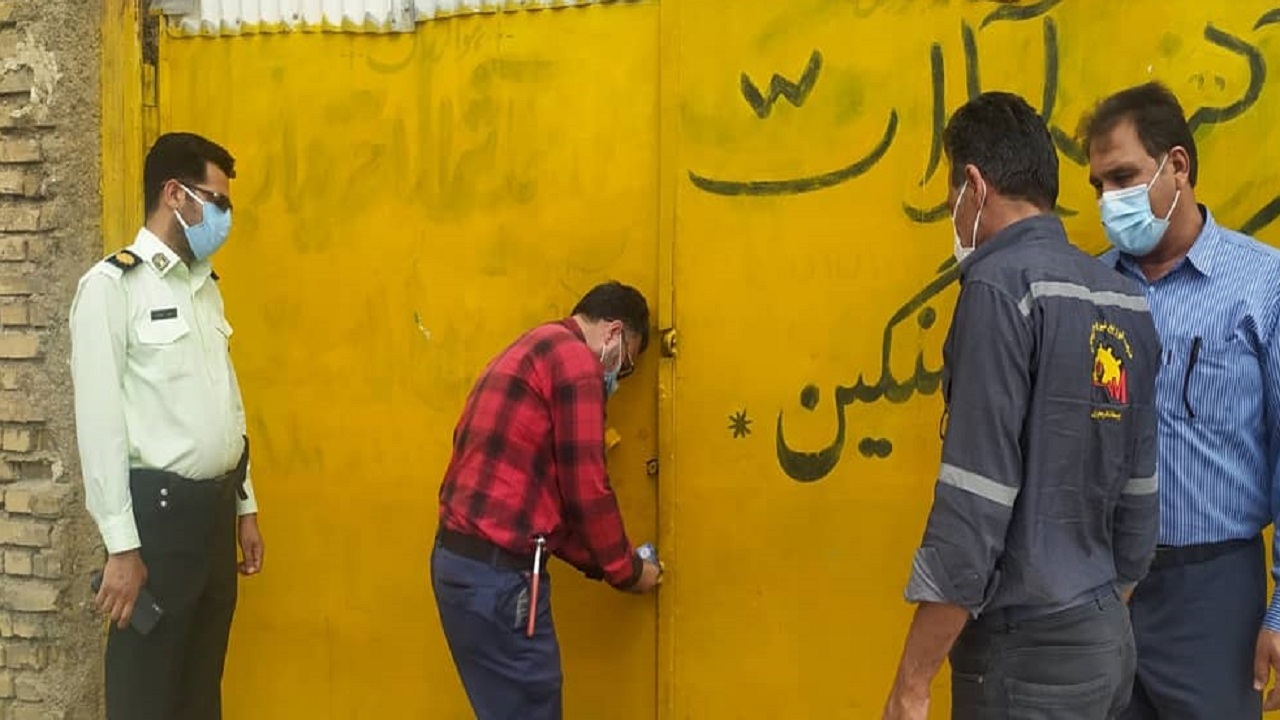 قطع اشتراک آب و برق ضایعاتی‌های اندیمشک