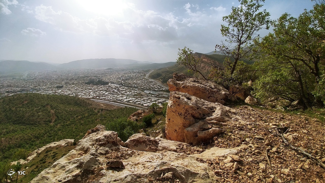 طبیعت زیبای دامنه کوه شلم ایلام+ عکس