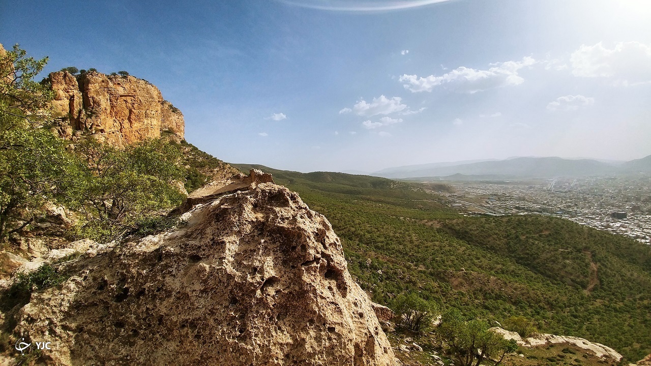 طبیعت زیبای دامنه کوه شلم ایلام+ عکس