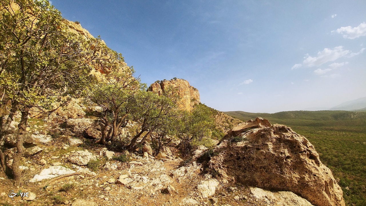 طبیعت زیبای دامنه کوه شلم ایلام+ عکس