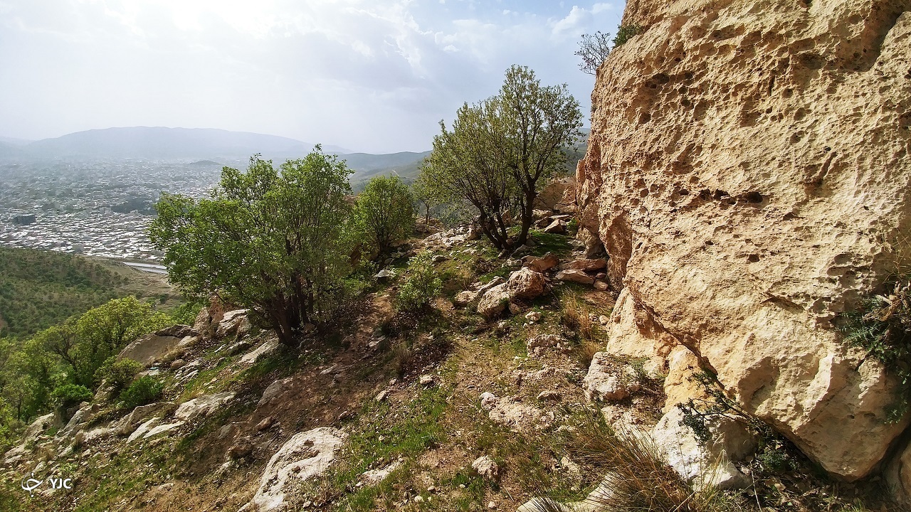 طبیعت زیبای دامنه کوه شلم ایلام+ عکس