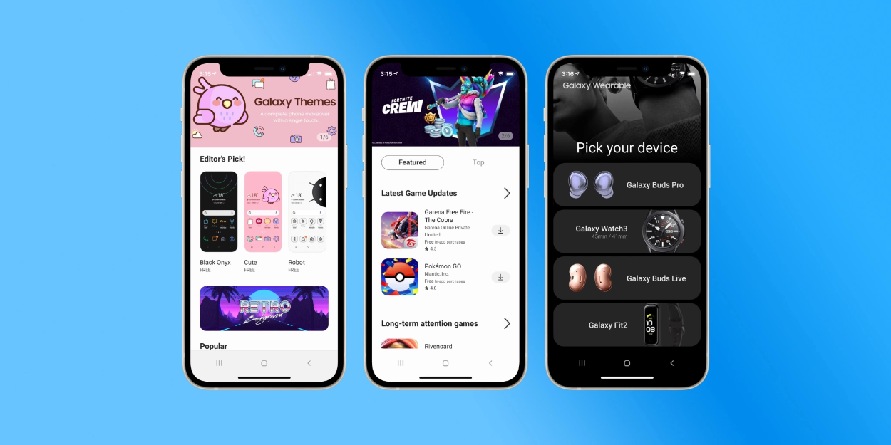 تجربه استفاده از اندروید در آیفون با Samsung's iTest