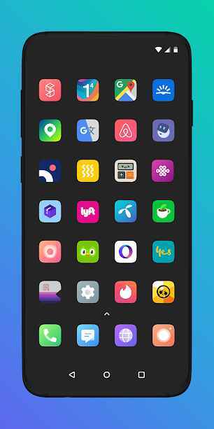 دانلود برنامه آیکون پک متنوع Borealis &ndash; Icon Pack برای اندروید