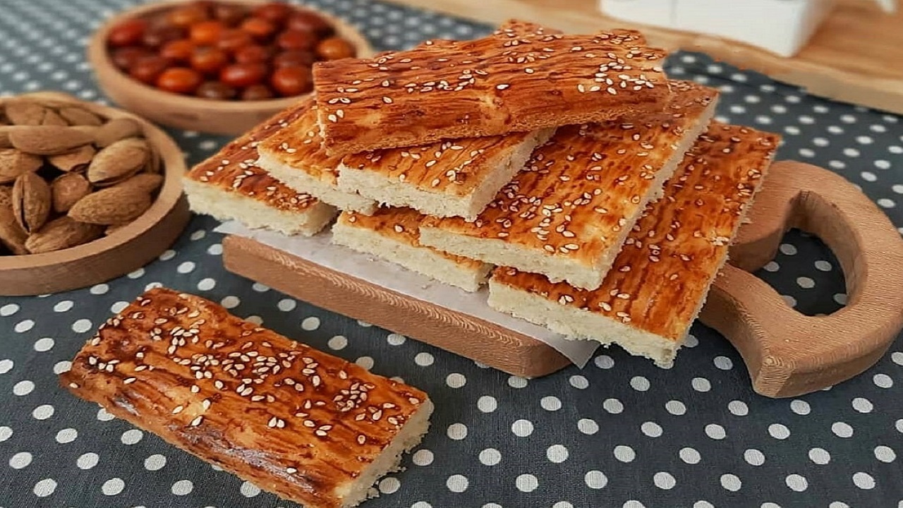 طرز تهیه نان قندی در فر و بدون فر به روش سنتی و اصیل برای افطاری