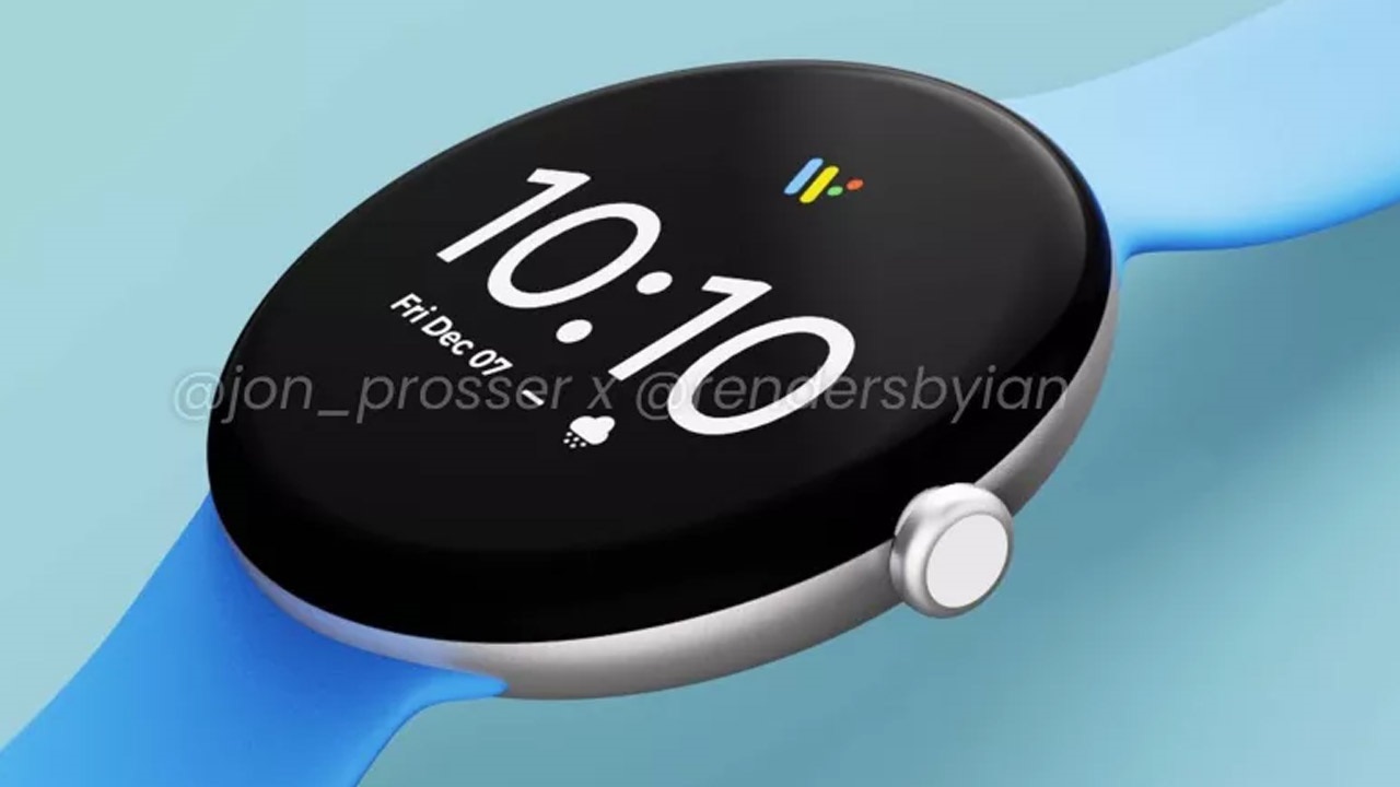 طراحی و تاریخ انتشار Google Pixel Watch فاش شد