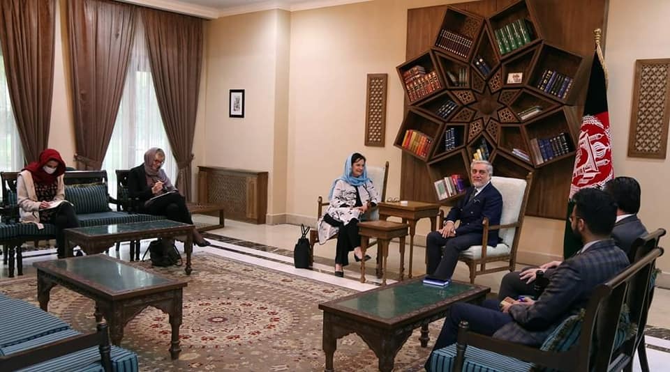 گفتگوی عبدالله با نماینده سازمان ملل درباره نشست استانبول