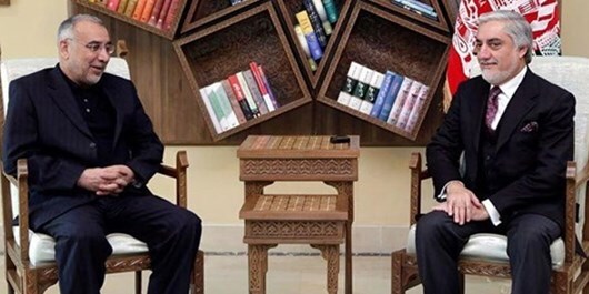 نماینده وزارت خارجه در امور افغانستان با عبدالله عبدالله دیدار کرد