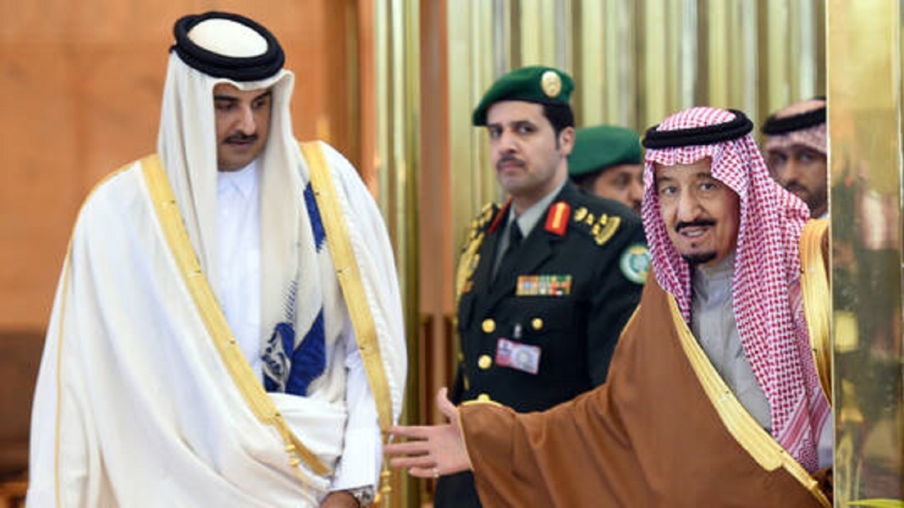 نخستین تماس تلفنی امیر قطر با پادشاه عربستان سعودی