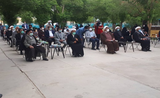 کلنگ زنی طرح جامع و توسعه امامزاده سیدجعفر محمد(ع) در یزد