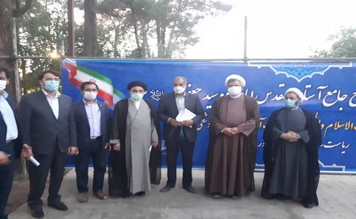 کلنگ زنی طرح جامع و توسعه امامزاده سیدجعفر محمد(ع) در یزد