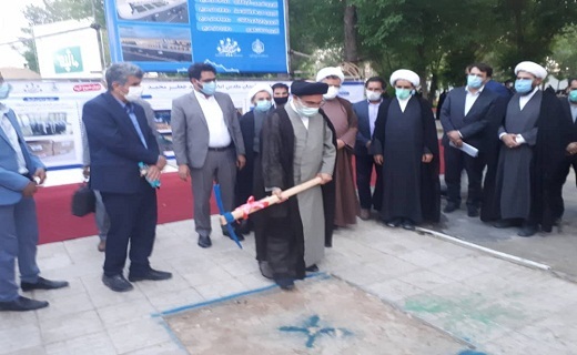 کلنگ زنی طرح جامع و توسعه امامزاده سیدجعفر محمد(ع) در یزد