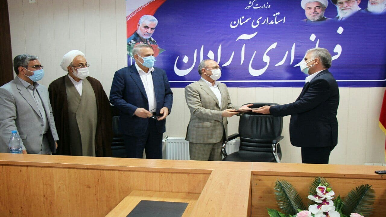 آغاز کار رسمی فرماندار جدید آرادان