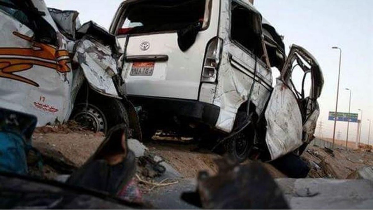 تصادف اتوبوس در مصر ۲۰ کشته بر جا گذاشت