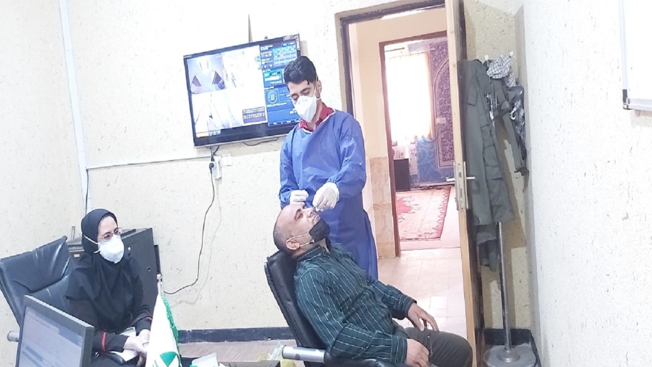 انجام تست کرونا ویروس برای کارکنان اداره محیط زیست شادگان