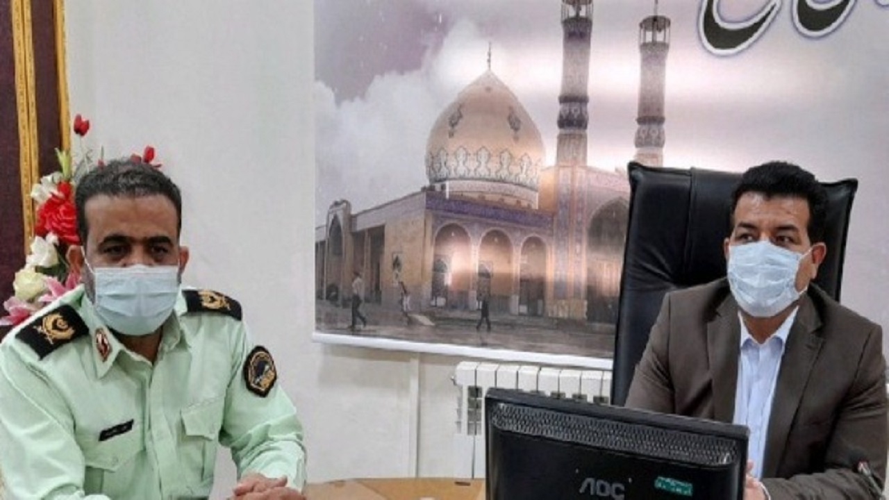 کارکنان نیروی انتظامی خدمتگزاران نظم و امنیت