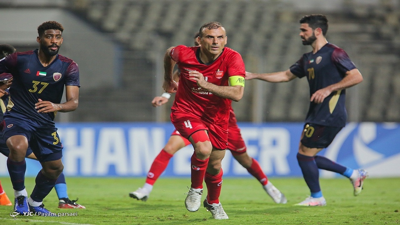 حسینی: برد پرسپولیس مهم‌تر از گلزنی ام به الوحده بود
