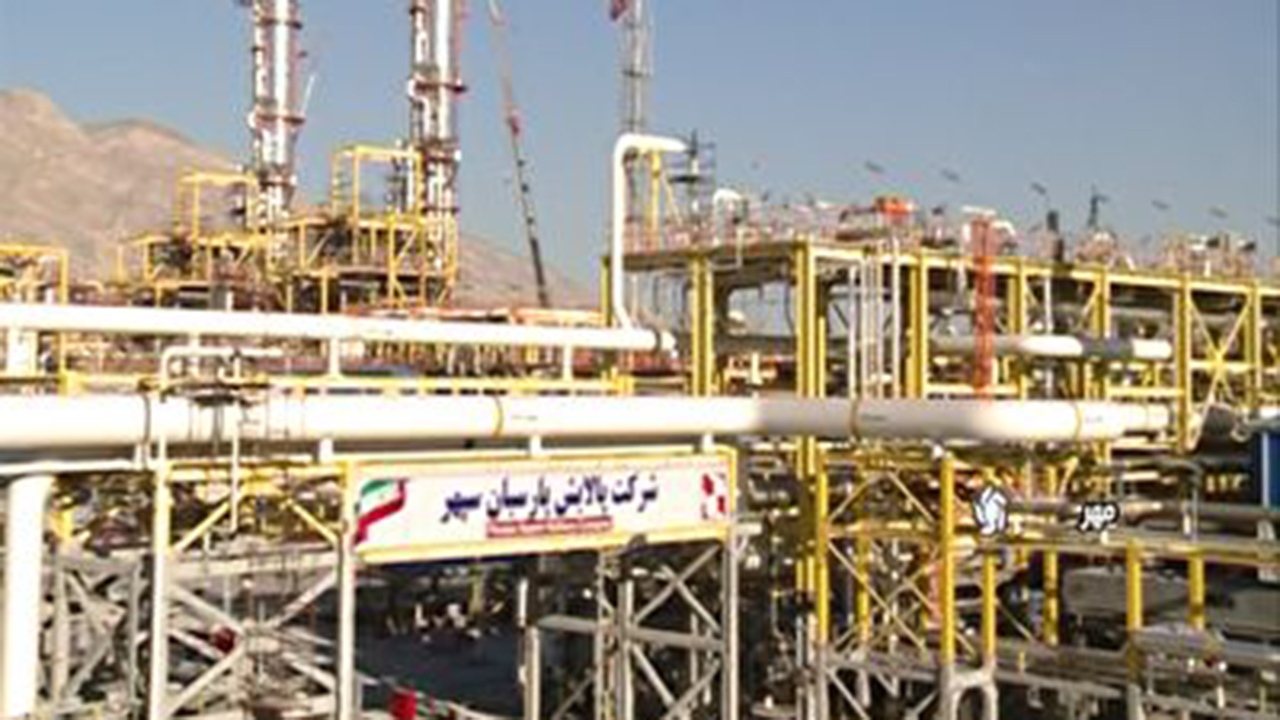 بهره برداری از طرح اتان‌گیری پالایشگاه پارسیان مُهر