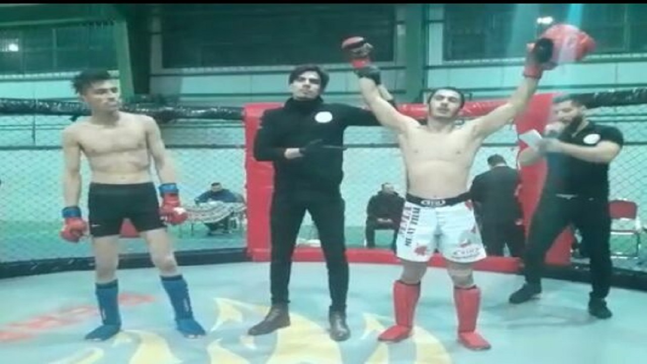 درخشش ورزشکار مراغه در مسابقات بین المللی مبارزه در قفس