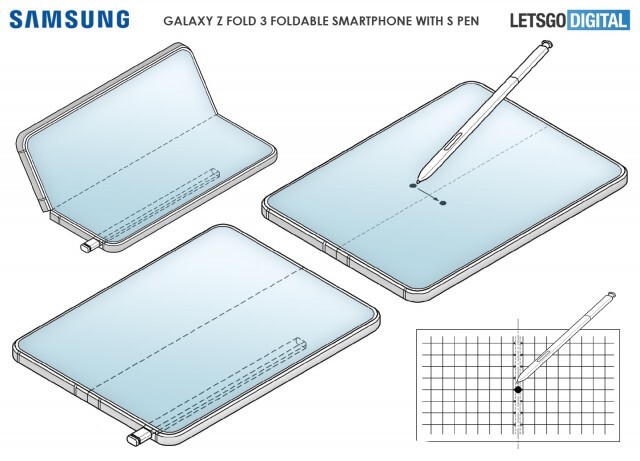 Galaxy Z Fold 3 اسلات اختصاصی S Pen را ندارد