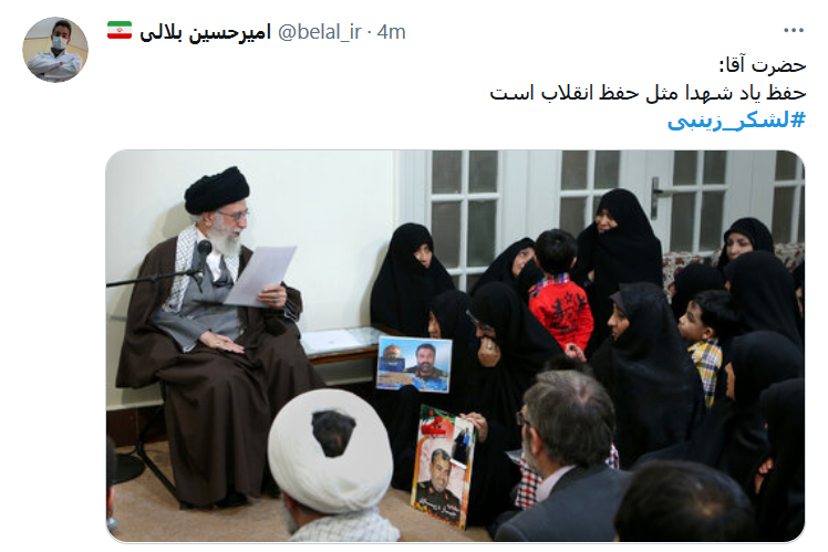افطارمان با دیدن لشکر زینبی (س) احلی من العسل شد