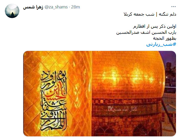 روضه هر موقع بخوانند &laquo;به وقت&raquo; است اما / روضه های عطشت را رمضان باید خواند