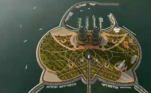 ساخت نخستین جزیره مصنوعی کشور به کجا رسید؟