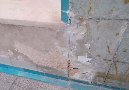 بی&zwnj;توجهی بلای جان کاشیکاری یک اثر تاریخی در اصفهان