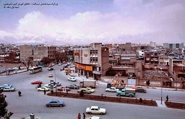 بزرگراه سید خندان (رسالت) - تقاطع بزرگراه سید خندان (رسالت) - تقاطع