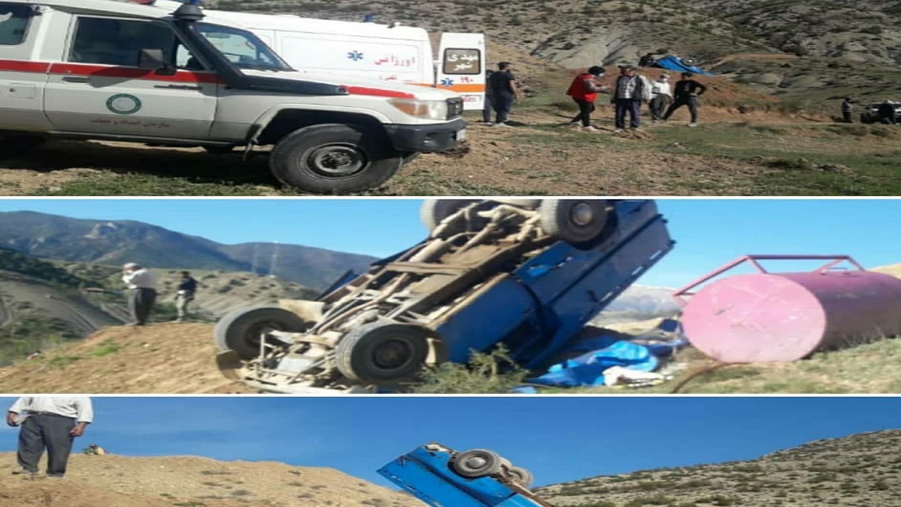 ۶ حادثه واژگونی با چهارده مصدوم در سمنان