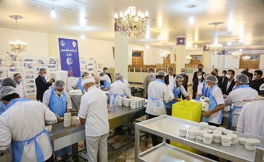 آغاز طرح اطعام مهدوی در قم +تصاویر