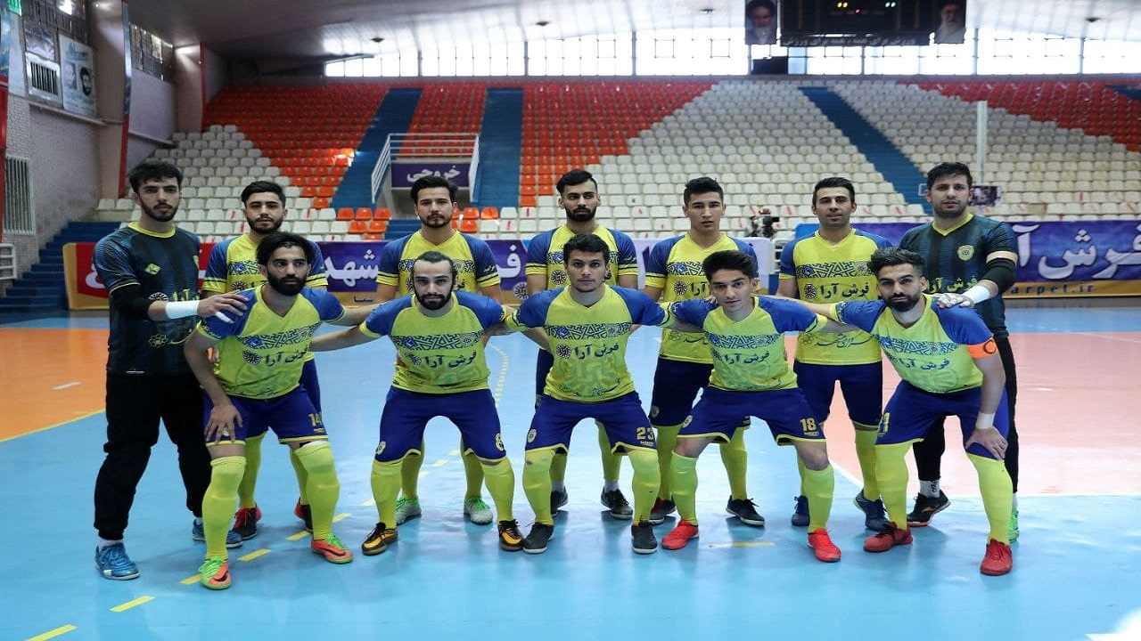 ۴ ملی پوش تیم فوتسال فرش آرا بازی با مقاومت را از دست دادند