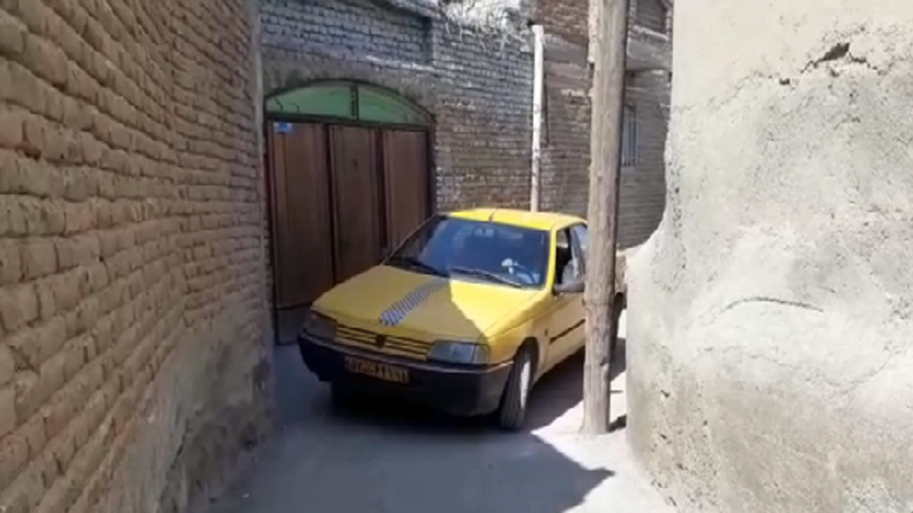 گلایه ساکنان محله بهشتی شهرستان بناب+فیلم