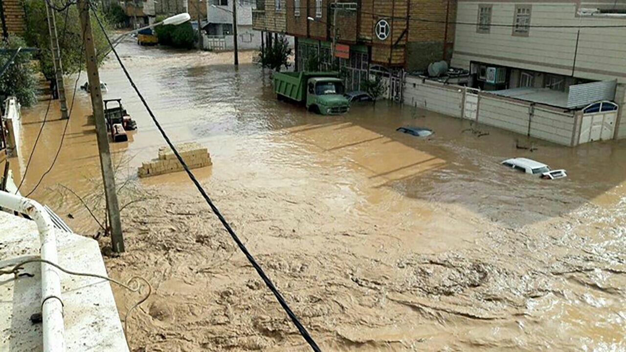 خسارت ۵۰ میلیون تومانی سیل به شبکه آبرسانی کشیت گلباف