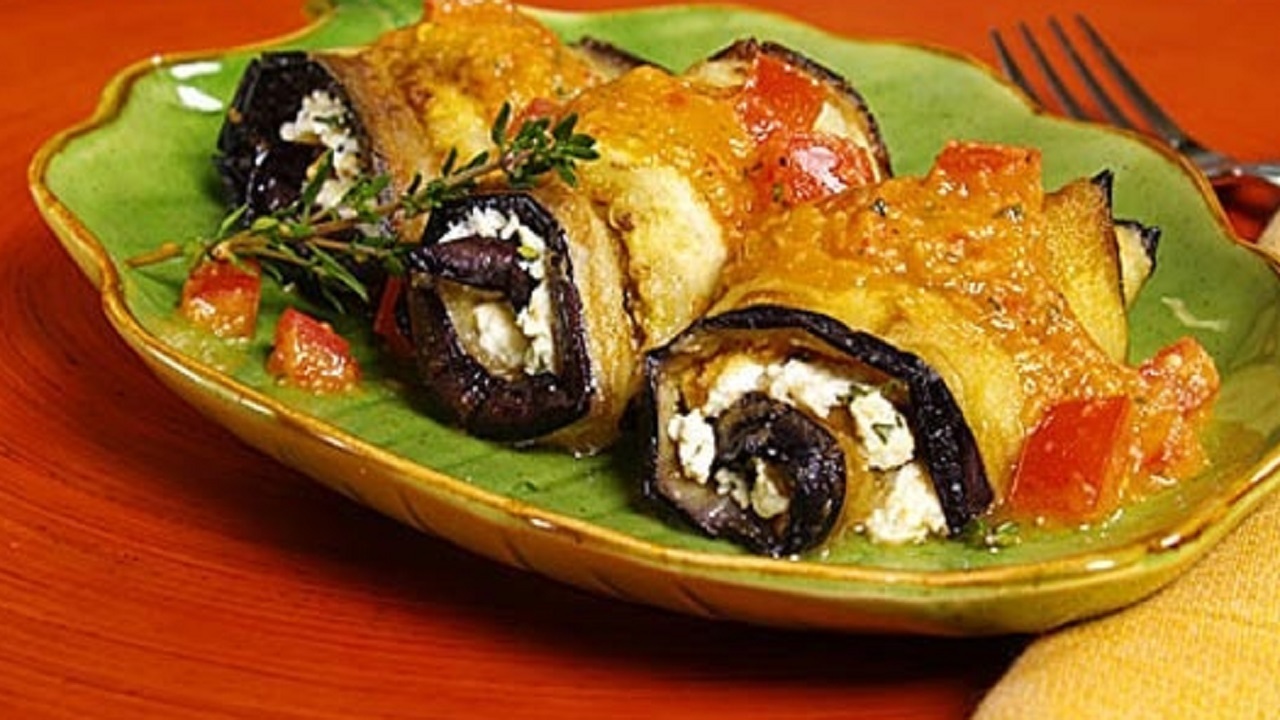 طرز تهیه خورش بادمجان رولی ؛ خوشمزه و خاص