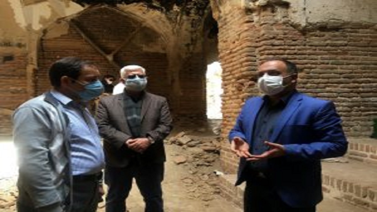 آغاز مرمت بخشی از مجموعه دولتخانه صفوی قزوین در سال ۱۴۰۰