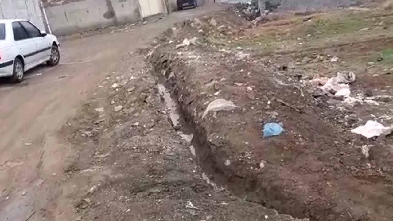 گلایه از بهداشت اسفناک خیابان‌ها در بومهن + فیلم