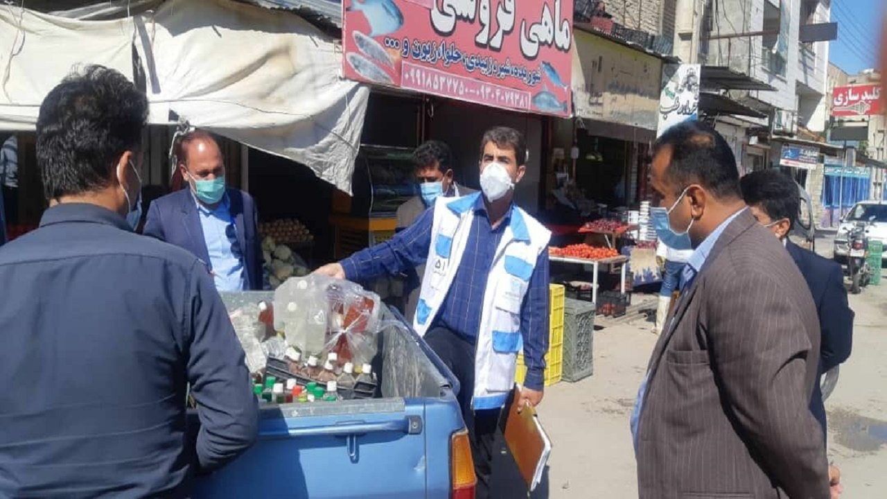 کشف ۳ هزارو ۷۸۱ تن مواد غذایی فاسد در جنوب کرمان