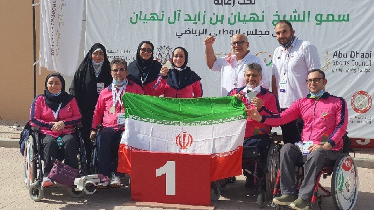 پایان کار تیم ملی پاراتیراندازی ایران در جام جهانی با ۴ مدال رنگارنگ