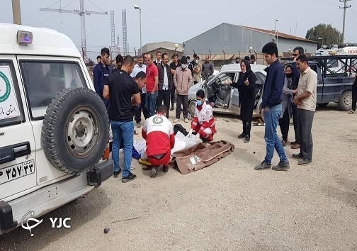 حادثه رانندگی با ۵ کشته و زخمی در بهشهر + تصاویر حادثه رانندگی با ۵ کشته و زخمی در بهشهر + تصاویر