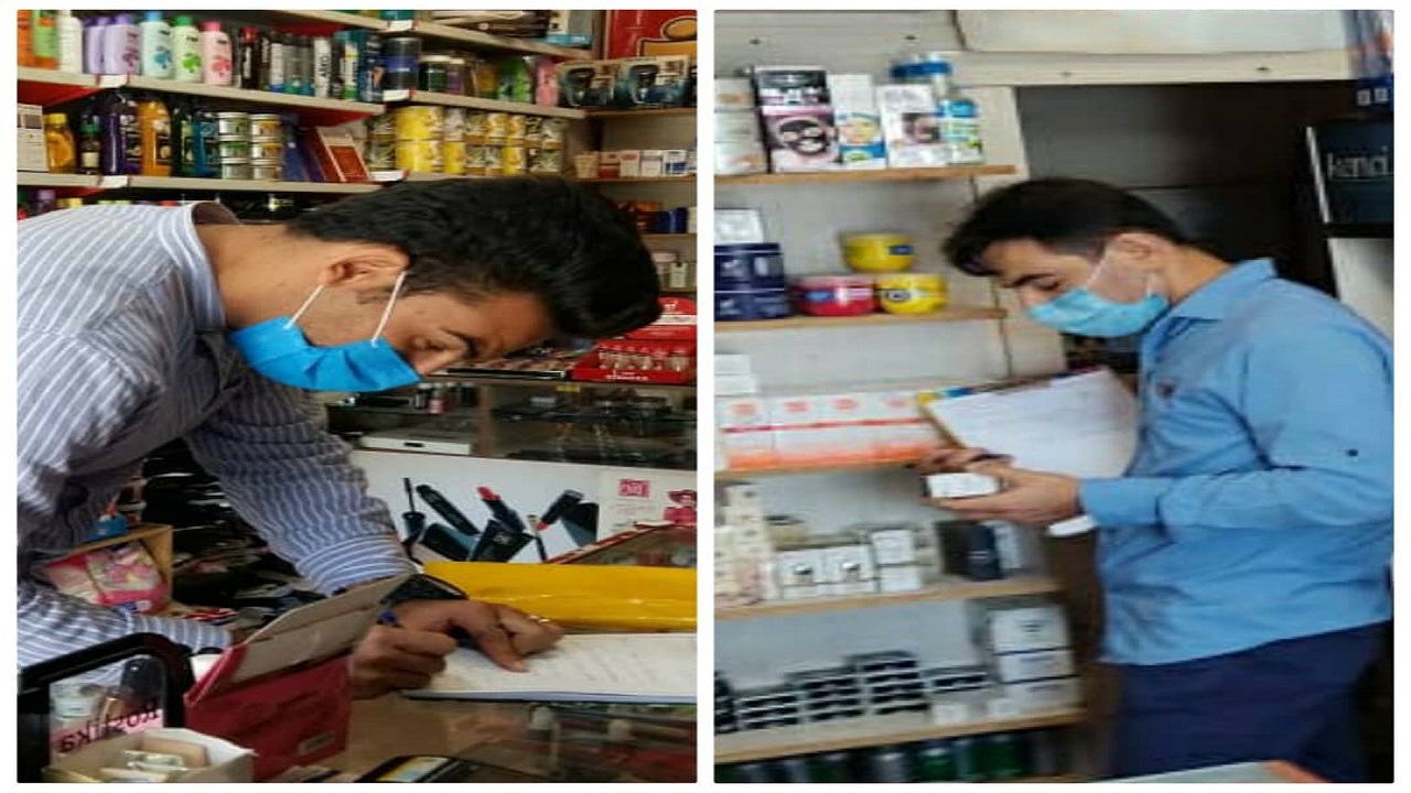 کشف و ضبط محصولات آرایشی و بهداشتی غیر قابل مصرف در آبادان
