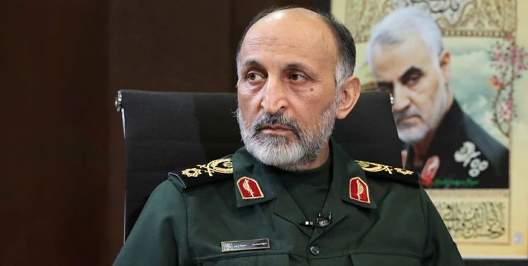 مراسم تشییع پیکر سردار سیدمحمد حجازی برگزار شد