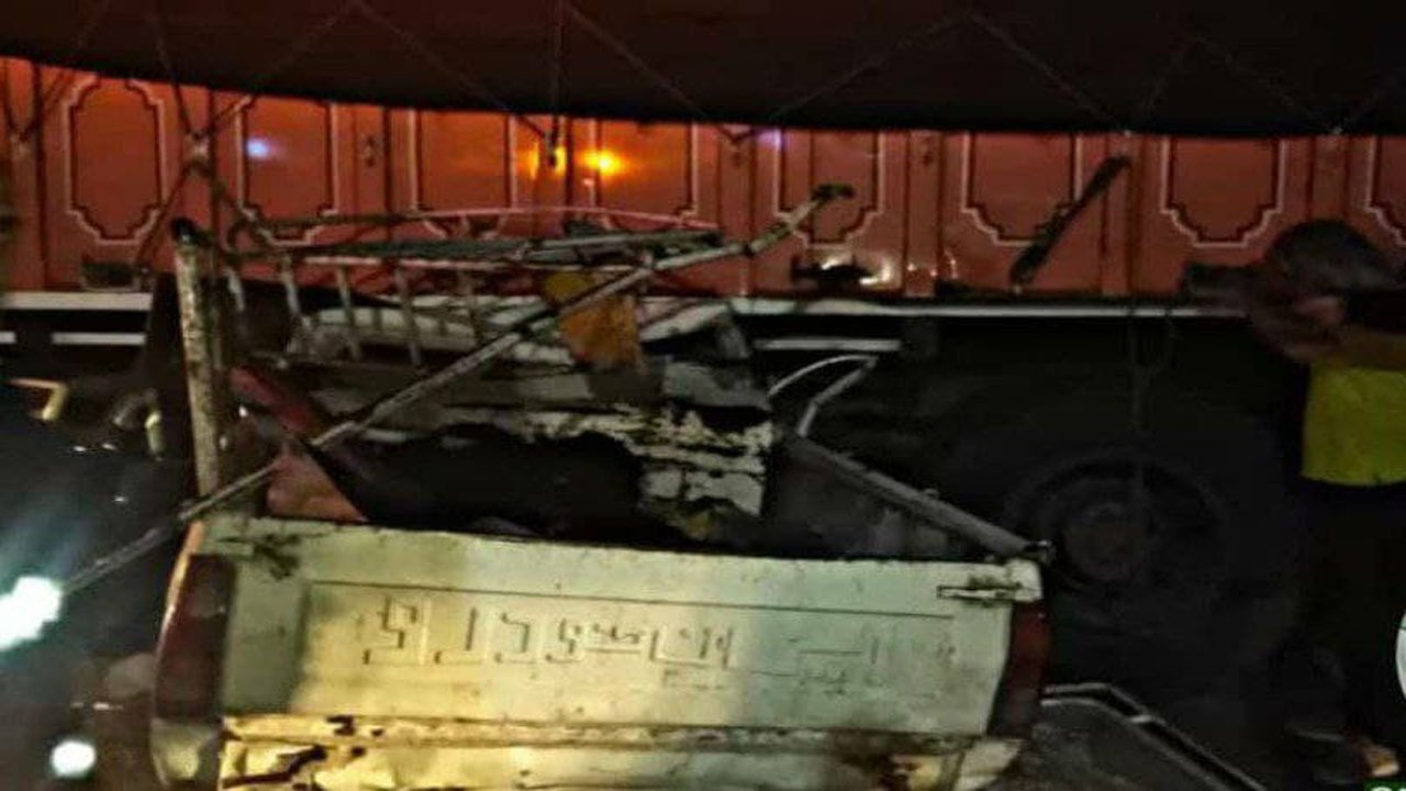 نقص عضو ۲ نفر در یک حادثه دلخراش رانندگی